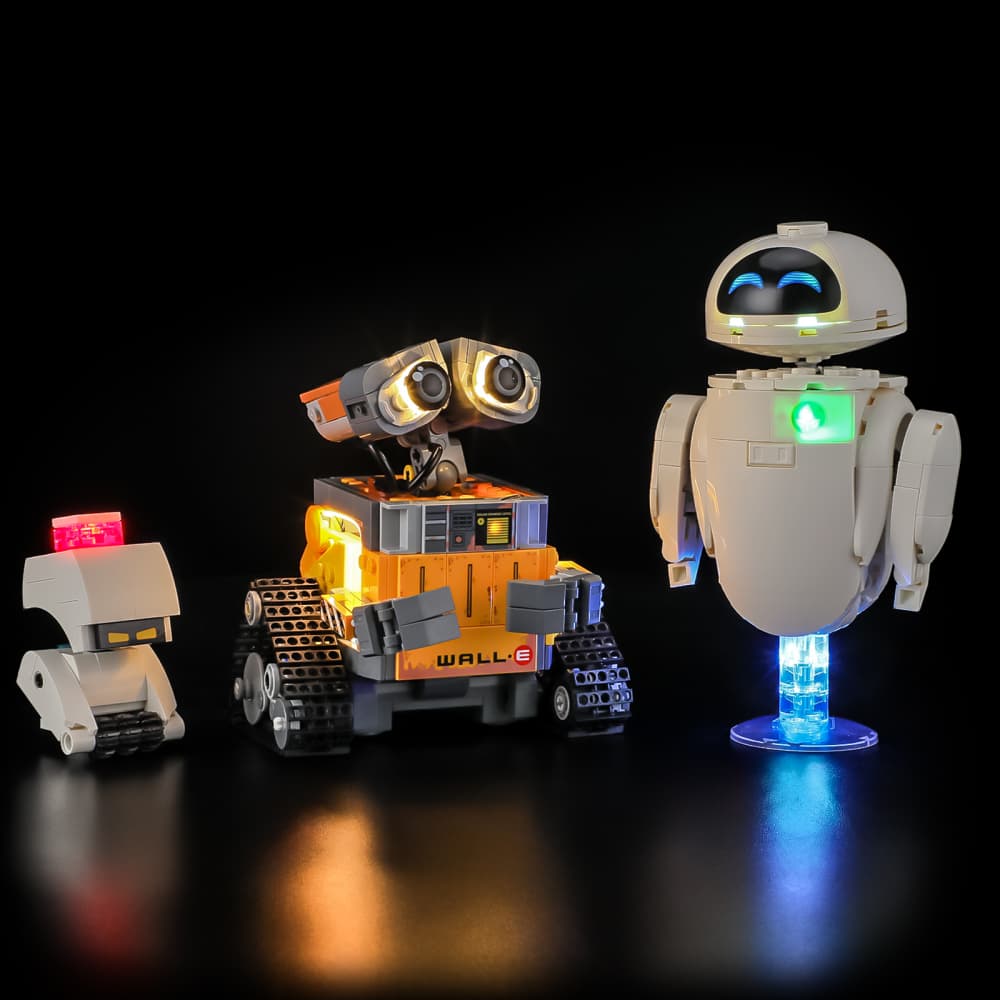 Light Kit For WALL-E and EVE  #43279 - Briksmax 2.0