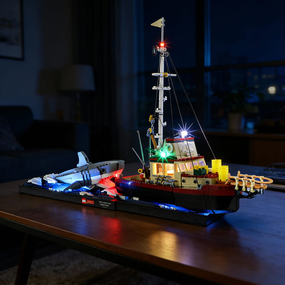 Light Kit For Jaws 21350-Briksmax 2.0