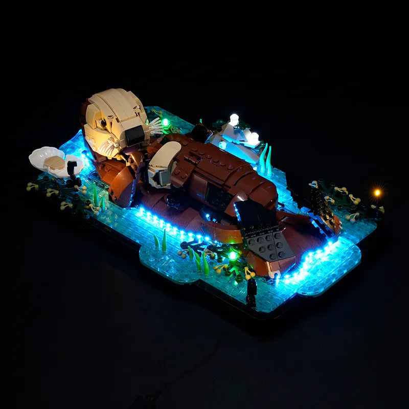 Light Kit for Floating Sea Otters 21366 - Briksmax 2.0
