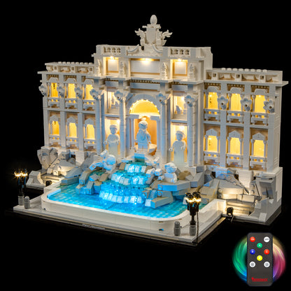 (Remote Version)Briksmax 2.0 Light Kit For Trevi Fountain #21062