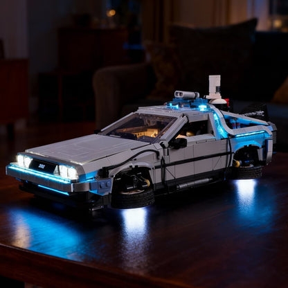 Light Kit For Back to the Future Time Machine 10300 (2 version)