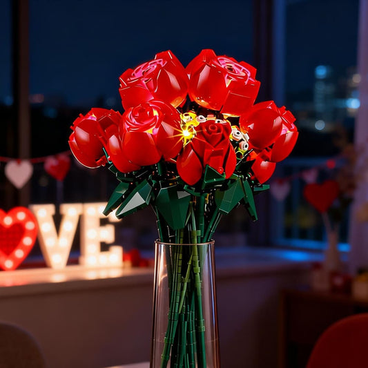 Briksmax Light Kit For  Bouquet of Roses 10328