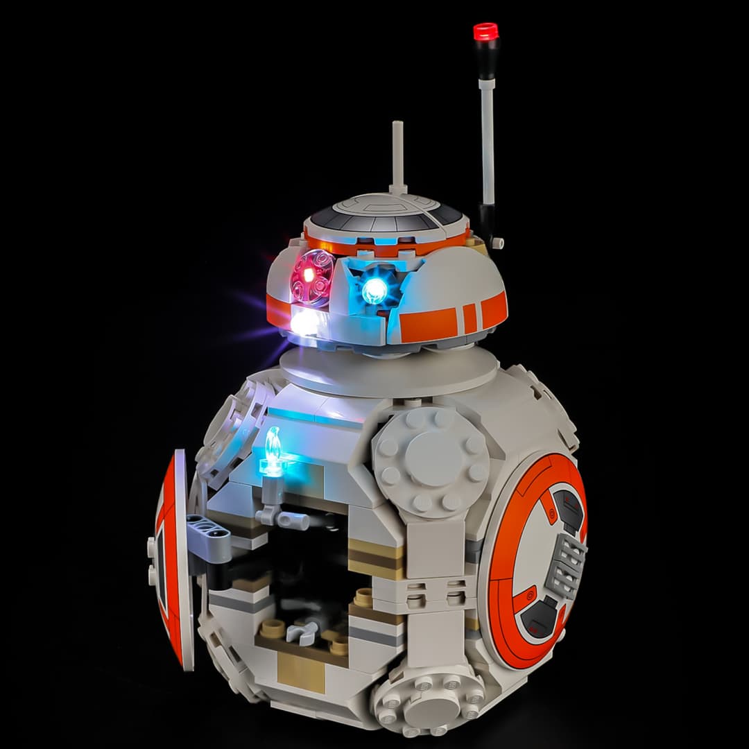 Kit d'éclairage pour droïde astromécano BB-8 75452 - Briksmax 2.0