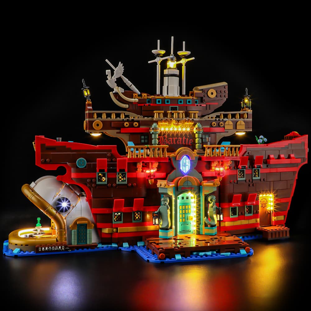 Kit d'éclairage Briksmax 2.0 pour le restaurant flottant Baratie #75640