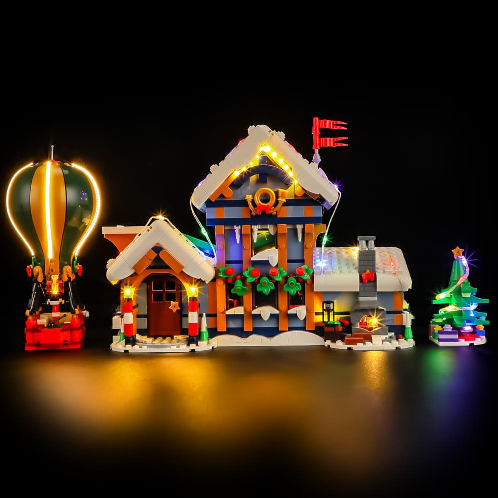 Light Kit for Santa's Post Office 10339（Breathing Lights）- Briksmax 2.0