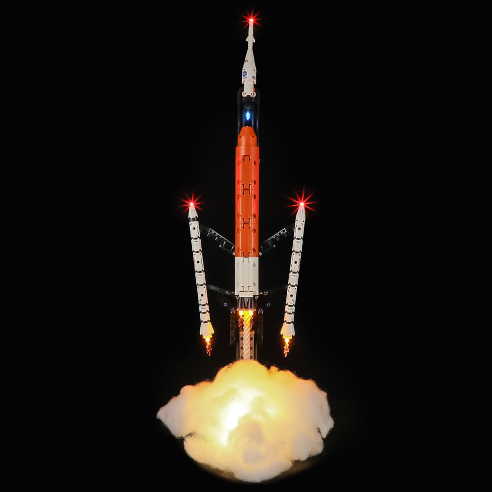 Light Kit for NASA Artemis Space Launch System Rocket 42221 - Briksmax 2.0
