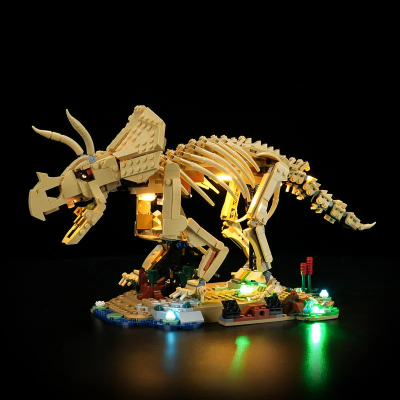 Light kit for Dinosaur Fossils: Triceratops 77985