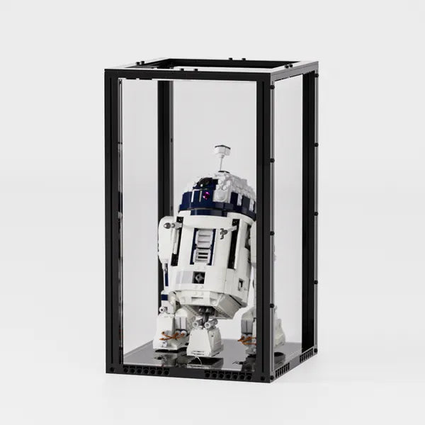 Front-Opening Display Case for LEGO® Models – 19 × 19 × 32 cm