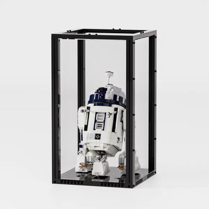 Front-Opening Display Case for LEGO® Models – 19 × 19 × 32 cm