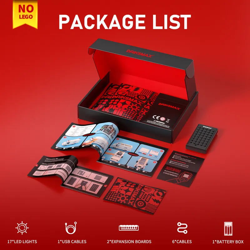 Light Kit for Maersk Dual-Fuel Container Vessel 40955 - Briksmax 2.0