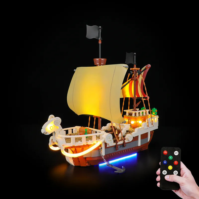 Remote Light Kit For The Going Merry Pirate Ship 75639