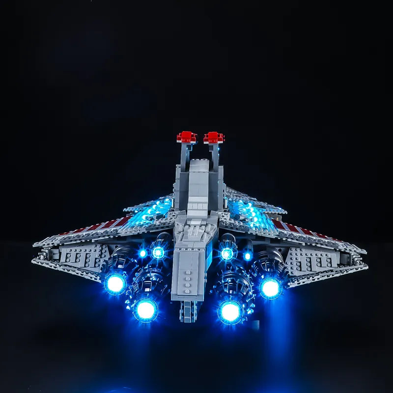 Remote Light Kit for Venator-Class Republic Attack Cruiser 75367-Briksmax 2.0