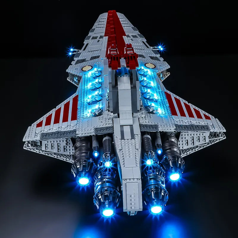 Remote Light Kit for Venator-Class Republic Attack Cruiser 75367-Briksmax 2.0