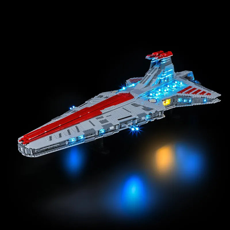 Remote Light Kit for Venator-Class Republic Attack Cruiser 75367-Briksmax 2.0