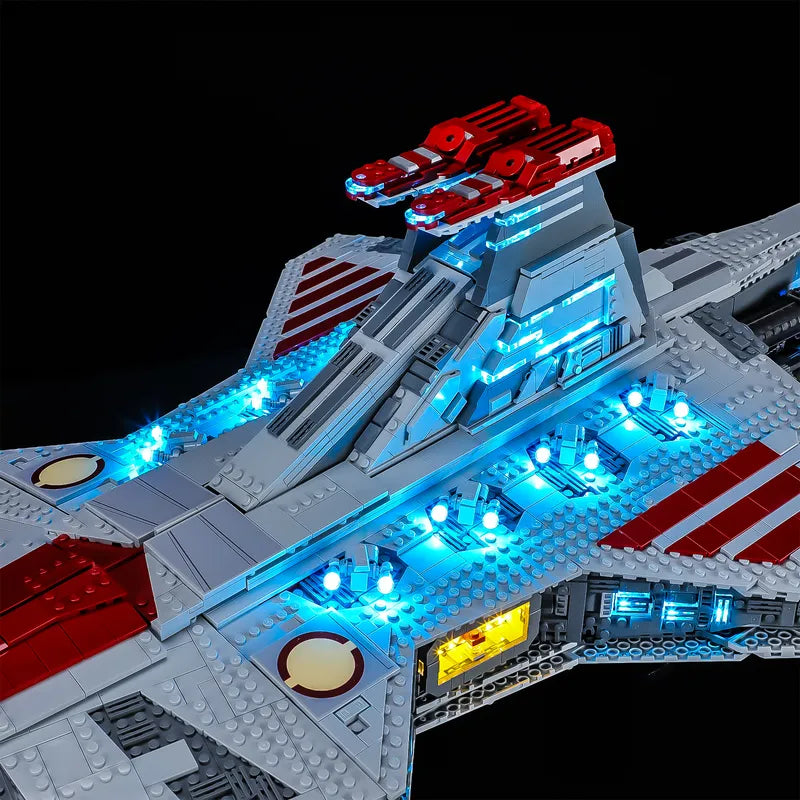 Remote Light Kit for Venator-Class Republic Attack Cruiser 75367-Briksmax 2.0