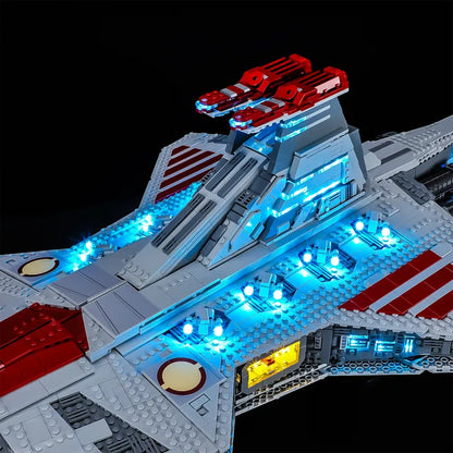 Remote Light Kit for Venator-Class Republic Attack Cruiser 75367-Briksmax 2.0
