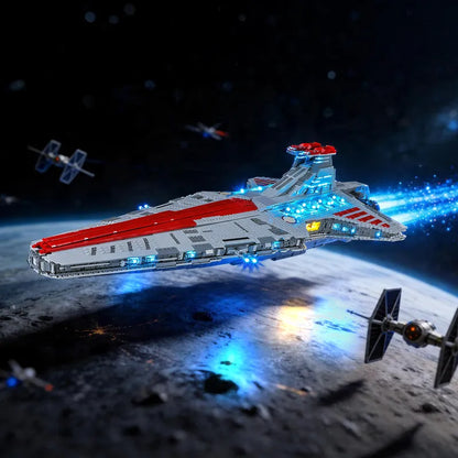 Remote Light Kit for Venator-Class Republic Attack Cruiser 75367-Briksmax 2.0