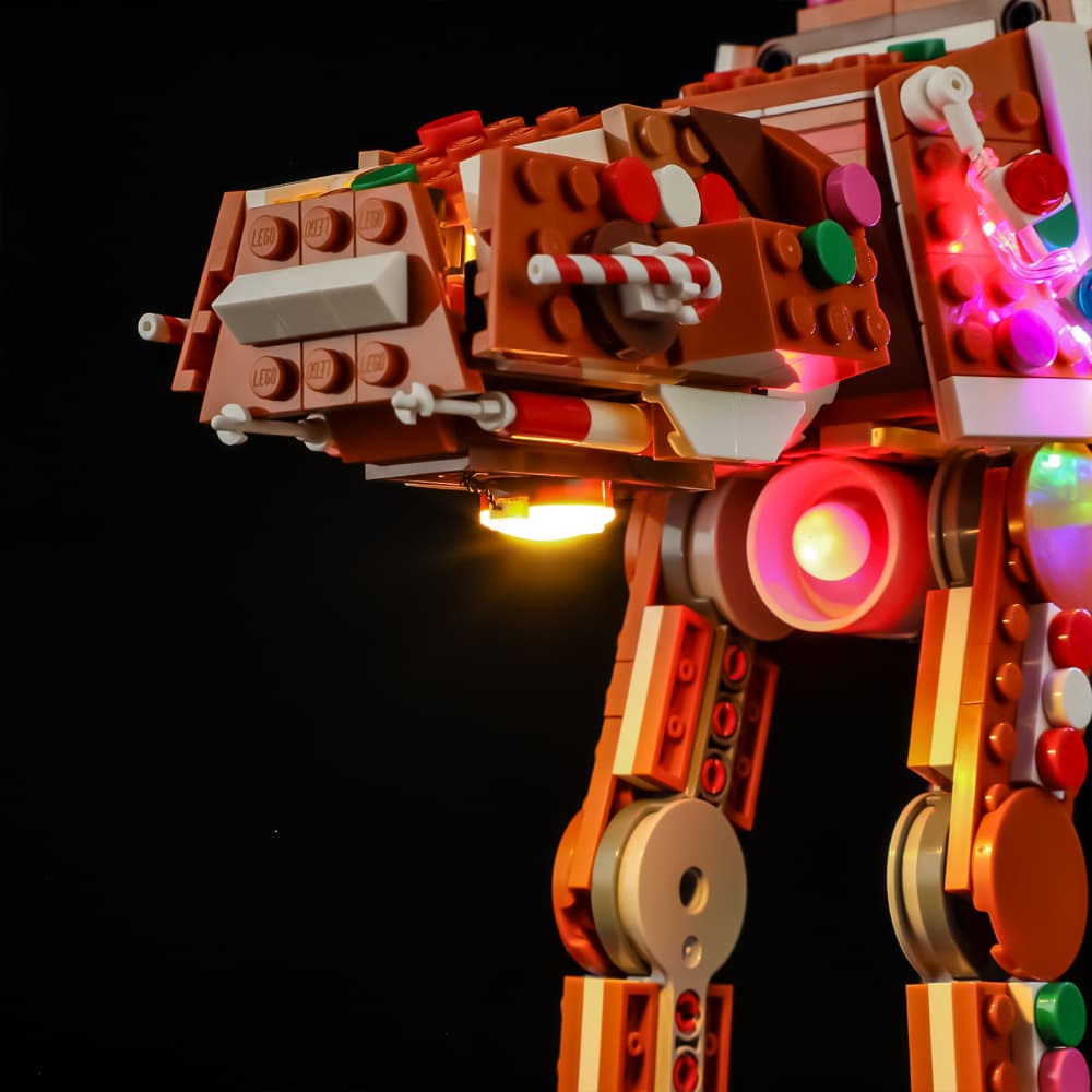 LEGO Gingerbread AT-AT Walker 40806 Light Kit | Holiday Display