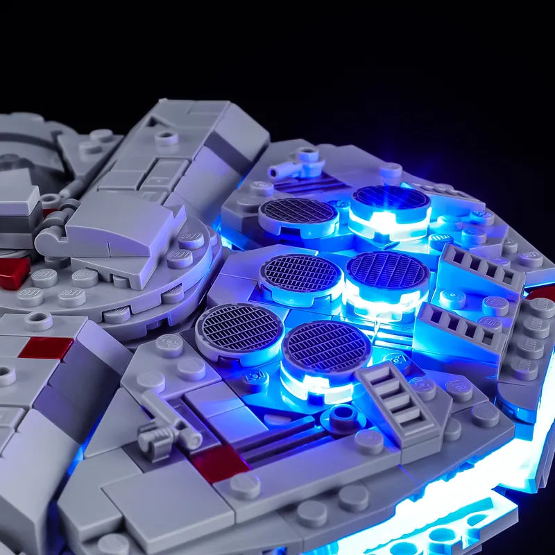 Light Kit For Millennium Falcon 75375-Briksmax 2.0(Wave Sensor Control)