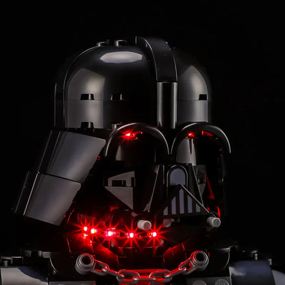 Light Kit for Darth Vader Bust 75439-Briksmax 2.0