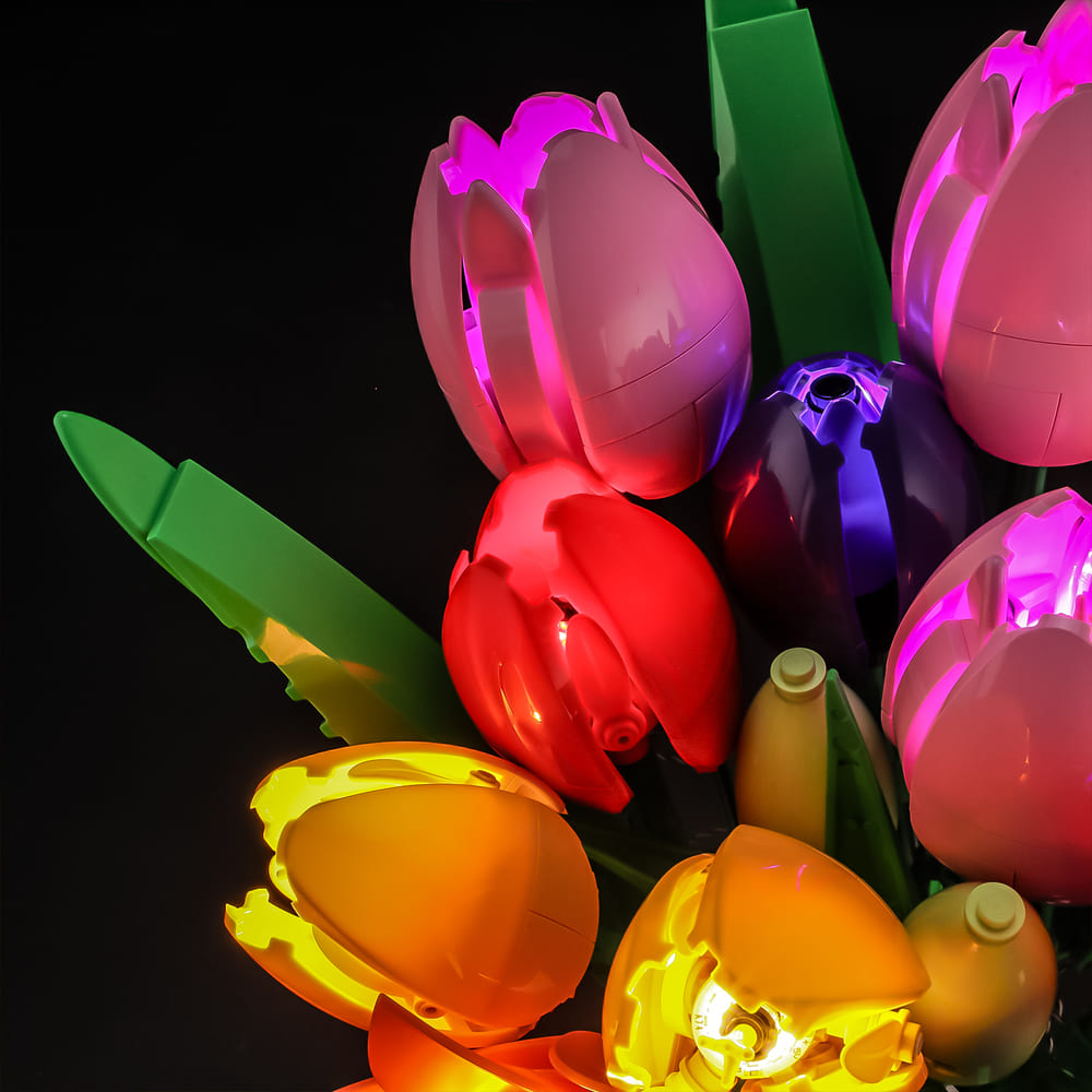 Light Kit for Tulip Bouquet 11501- Briksmax 2.0