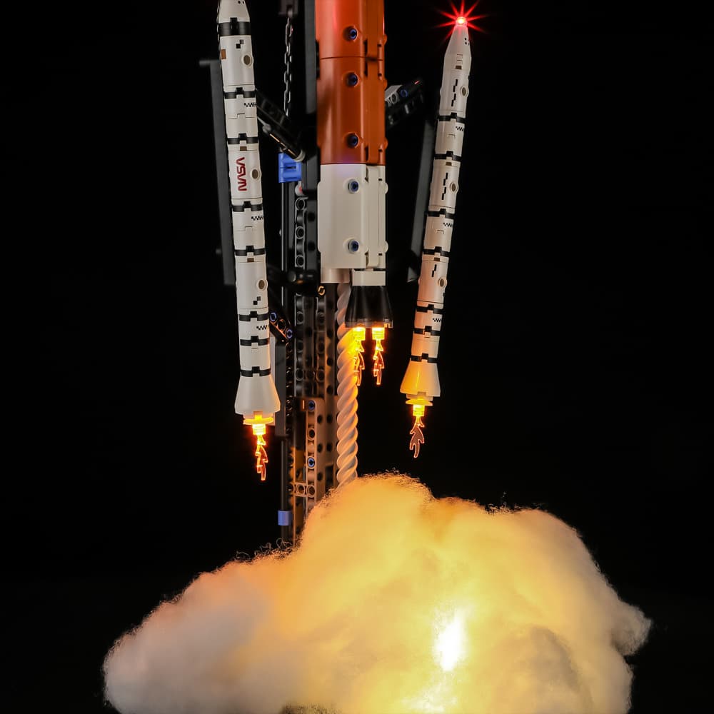 Light Kit for NASA Artemis Space Launch System Rocket 42221 - Briksmax 2.0