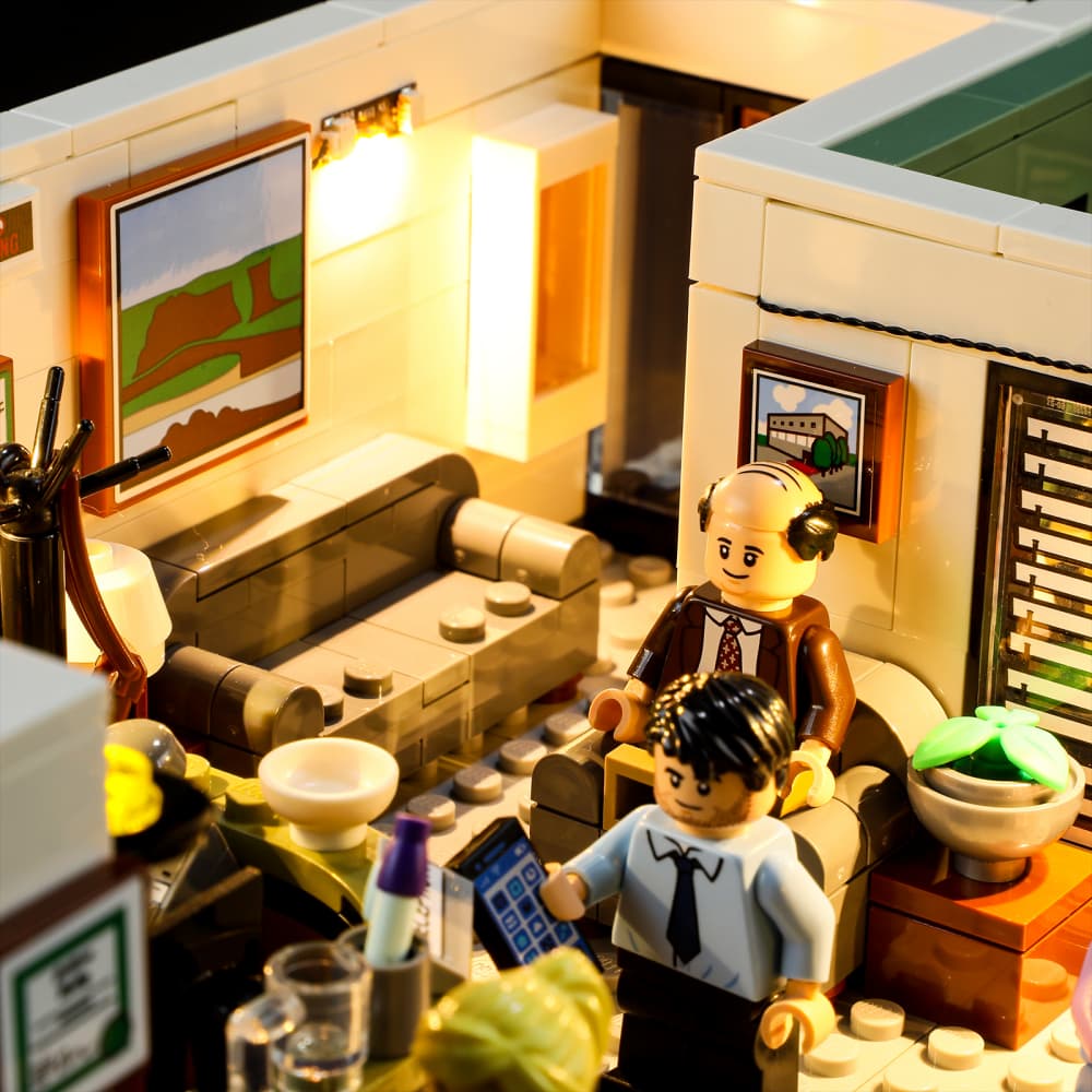 The Office 21336 Lego Light Kit (Amzing Night Mode) – Briksmax