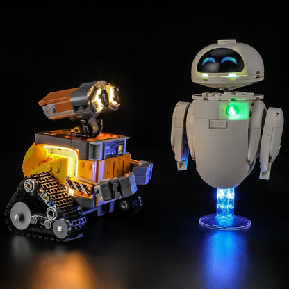 Light Kit For WALL-E and EVE  #43279 - Briksmax 2.0