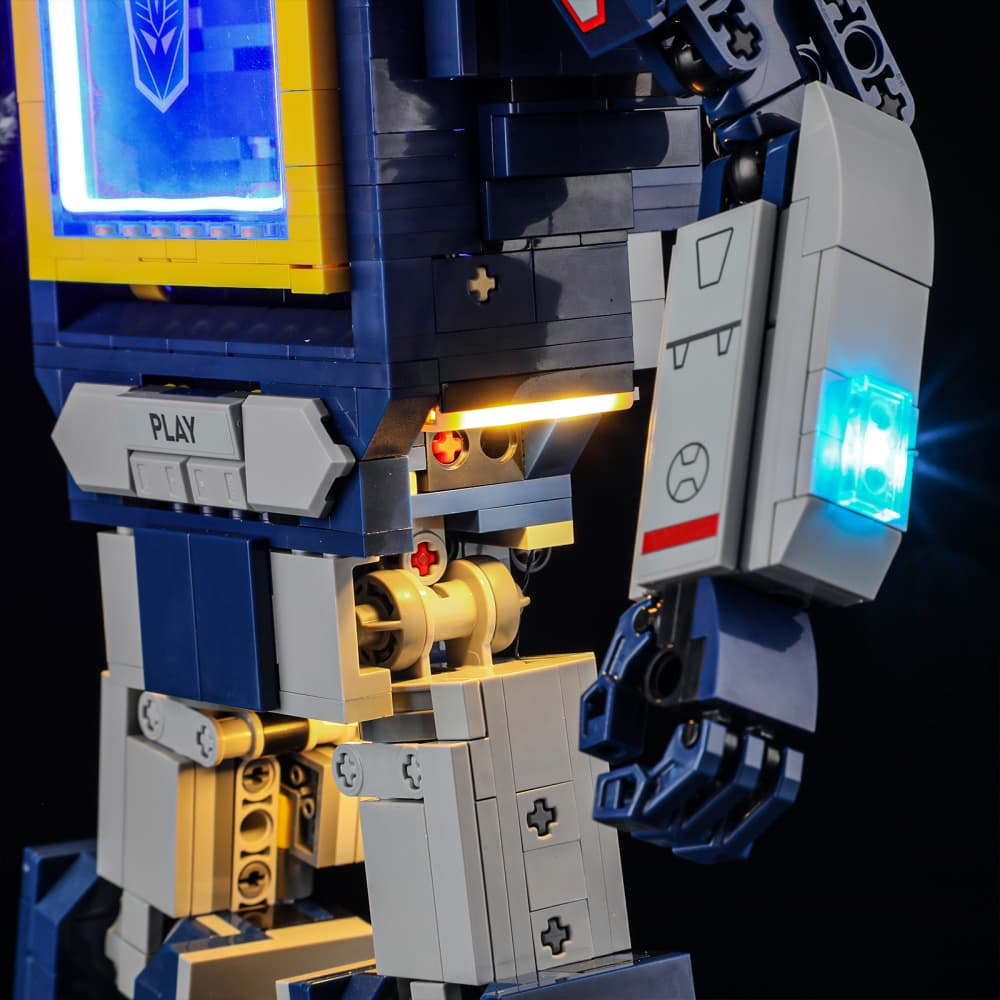 Kit d'éclairage Briksmax 2.0 pour Transformers : Soundwave #10358