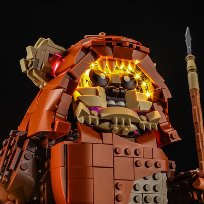 Kit d'éclairage Briksmax 2.0 pour Wicket the Ewok #75430