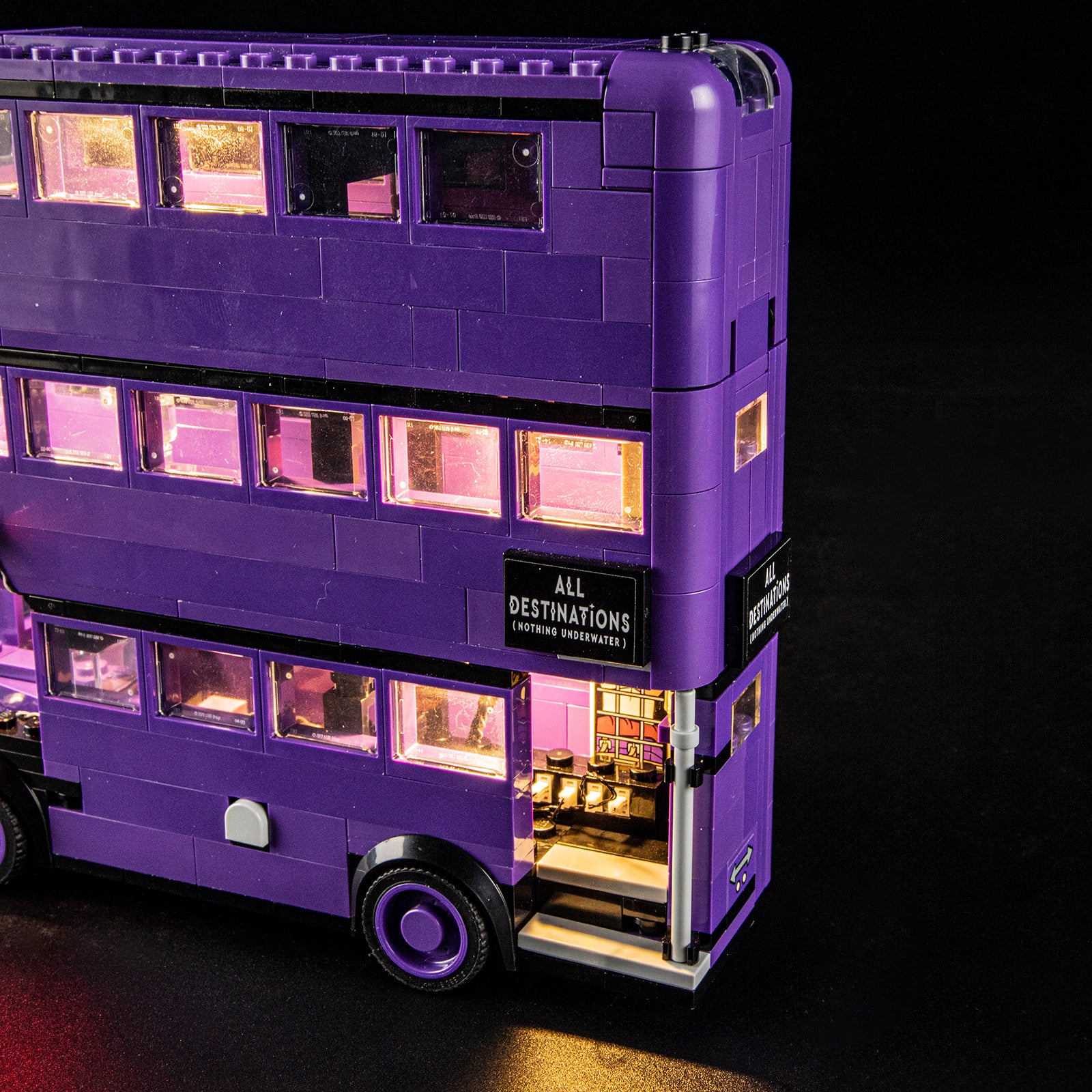 Briksmax 2.0 Light Kit For LEGO Knight Bus Adventure #76446-10