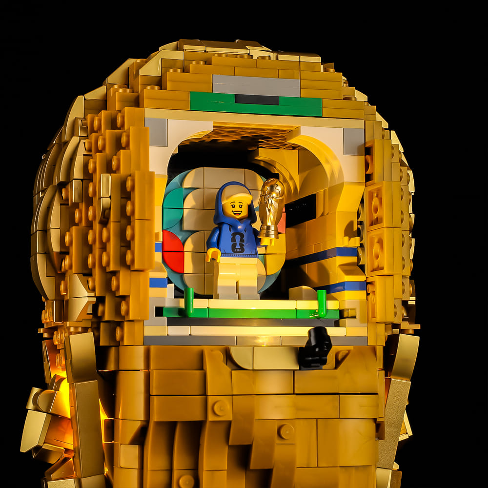 Light Kit for FIFA World Cup Official Trophy 43020 - Briksmax 2.0