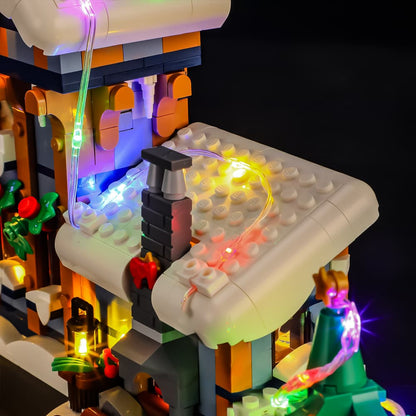 Light Kit for Santa's Post Office 10339（Breathing Light Edition）- Briksmax 2.0