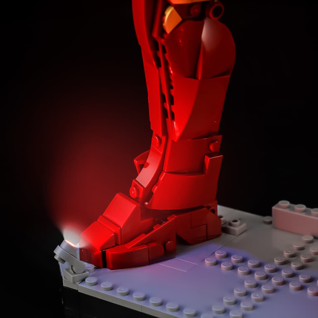 Touch-Control Light Kit for Iron Man Mark 3 Collectors' Edition 76344- Briksmax 2.0