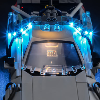 Light Kit for Time Machine from Back to the Future 77256- Briksmax 2.0【Not Final Price｜Coming Soon】