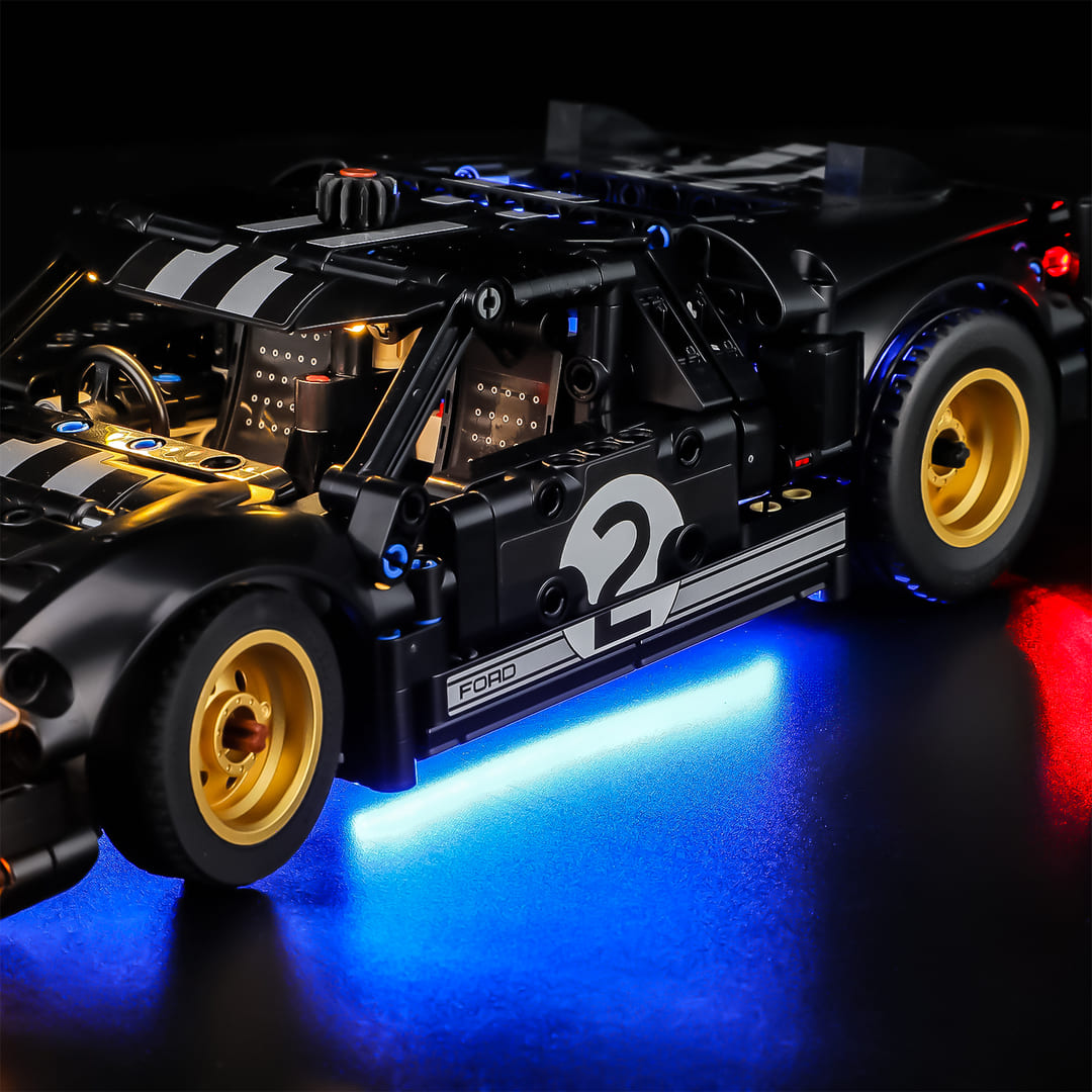 Light Kit for 1966 Ford GT40 MKII Race Car 42223- Briksmax 2.0