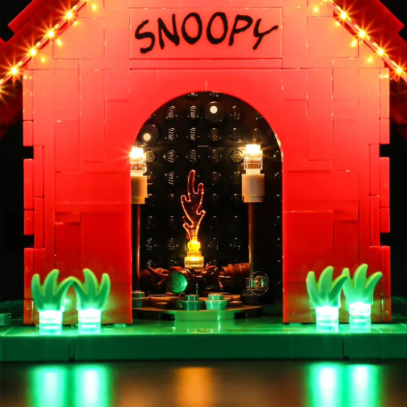 Light kit for Peanuts: Snoopy's Doghouse 21368