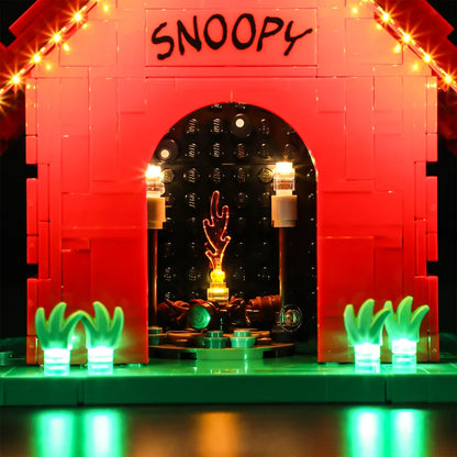 Light kit for Peanuts: Snoopy's Doghouse 21368