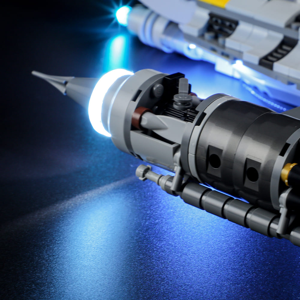 Briksmax Light Kit For The Mandalorian's N-1 Starfighter 75325