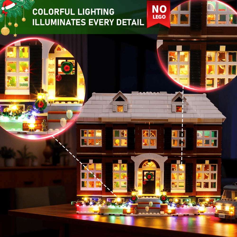 Kit d'éclairage pour Maman, j'ai raté l'avion 21330