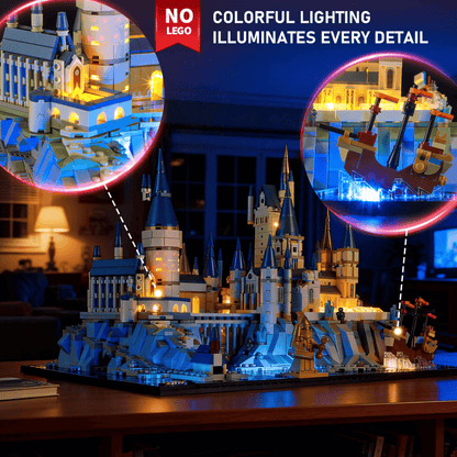 Briksmax-Beleuchtungsset für Schloss und Gelände von Hogwarts 76419