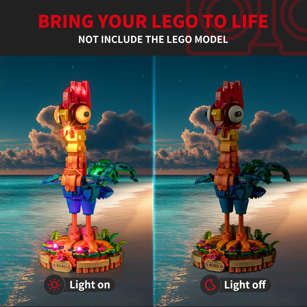 Briksmax 2.0 Light Kit For Heihei #43272