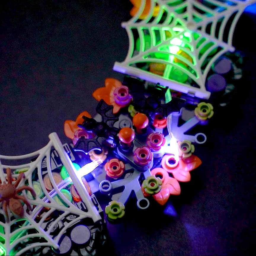Light Kit For Halloween Wreath  #40825 - Briksmax 2.0