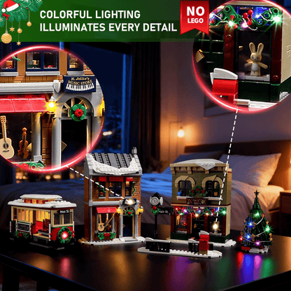 Light Kit For Holiday Main Street 10308-Briksmax