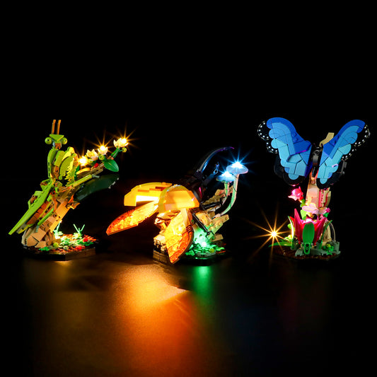 BriksMax Light Kit For LEGO®  The Insect Collection 21342