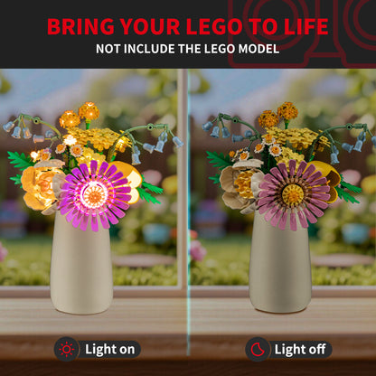 BriksMax 2.0 Light Kit For Petite Sunny Bouquet #10347-4