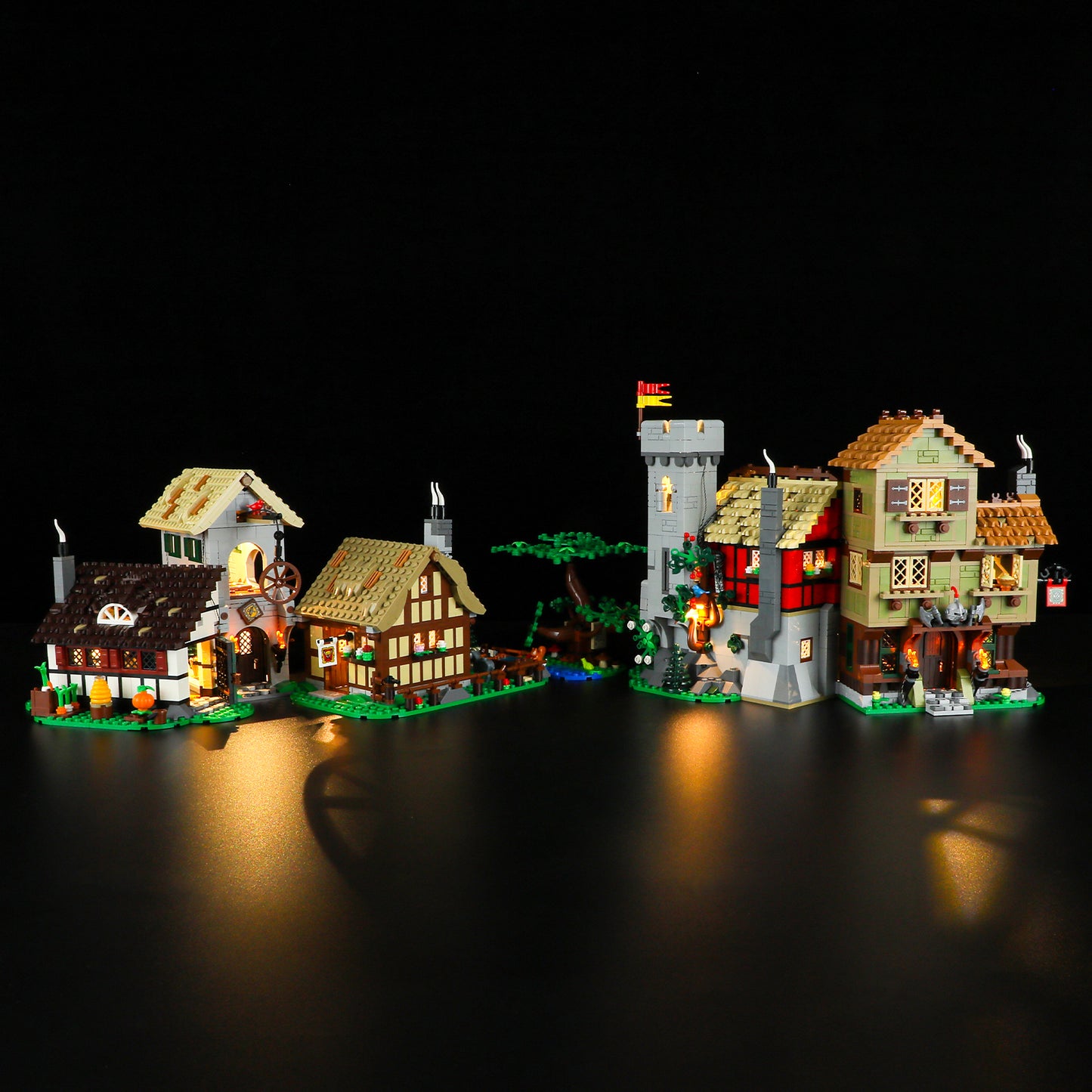 BriksMax Light Kit For Medieval Town Square 10332