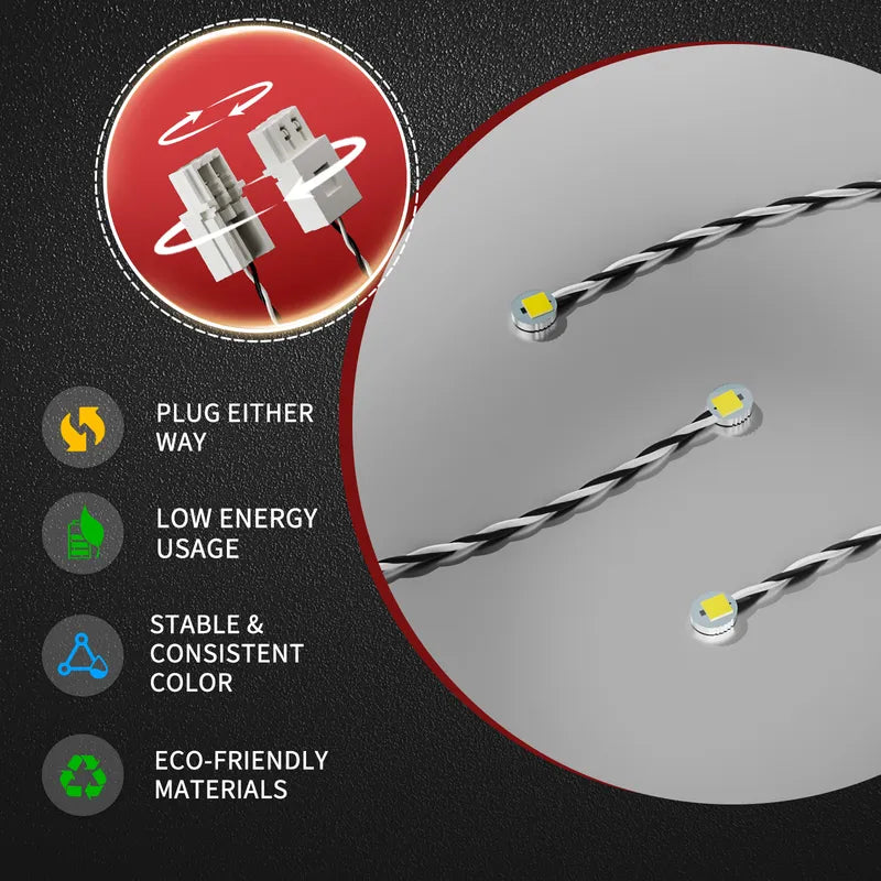 Warm White 15cm Dot Lights(3 Pack)-Version 2.0