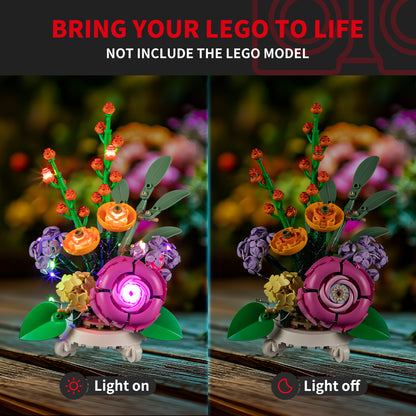 Light Kit For Mixed Flowerpot 40762 -Briksmax