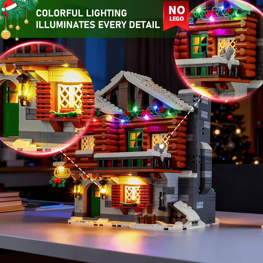 Light Kit For LEGO Alpine Lodge 10325 - Briksmax